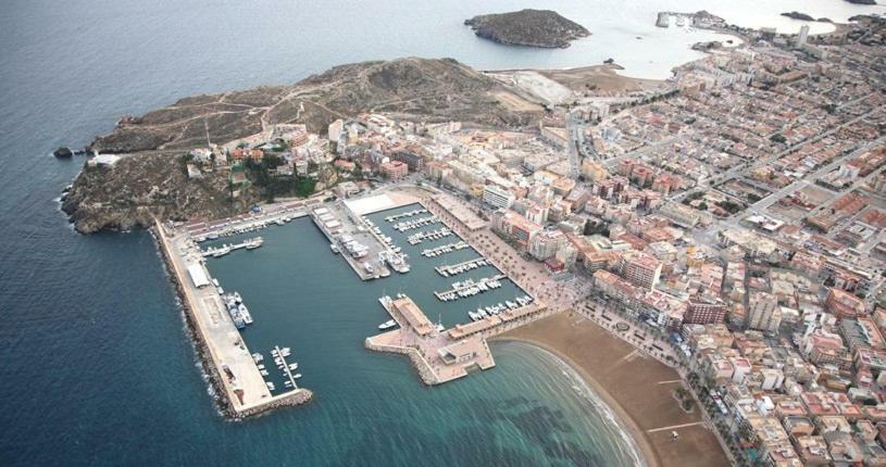El Puerto de Mazarrón Piso Lujosoヴィラ エクステリア 写真